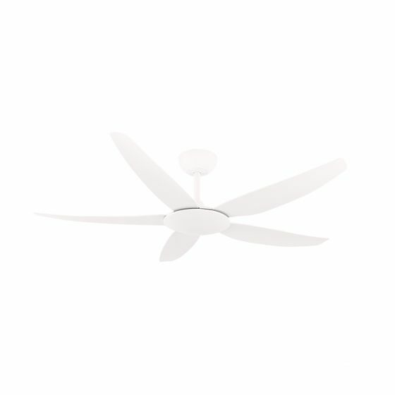 Product image of Amari Ceiling Fan in White with 5 White ABS Blades