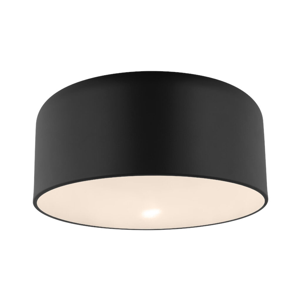 Malone 400mm Ceiling Light with White Inner | The Lighting Centre NZ