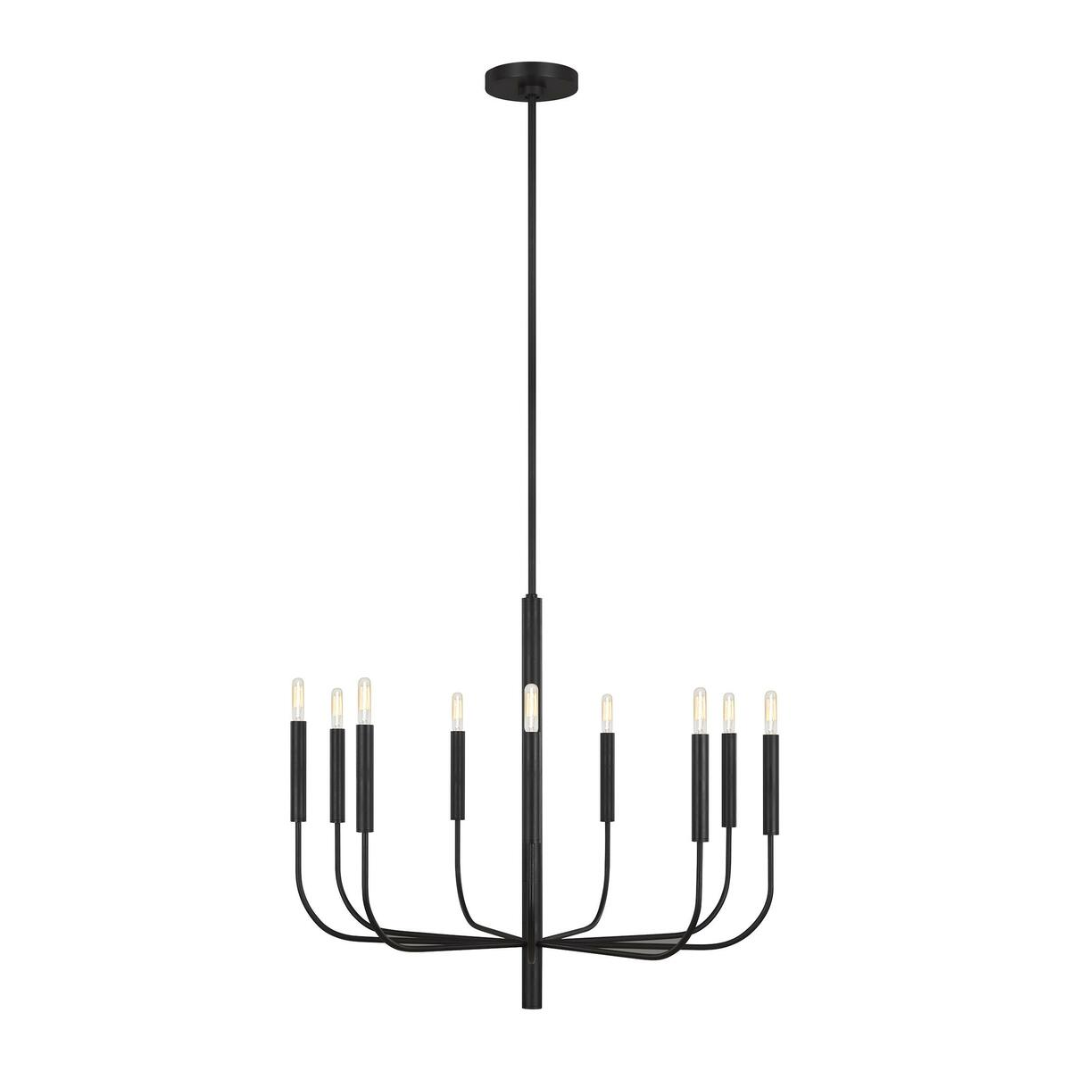 Product Image of Brianna 9 Light Pendant in Aged Iron