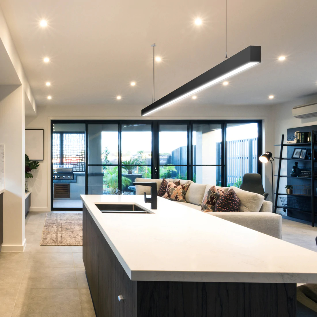 Highline 78mm High Linear Up and Downlight Pendant