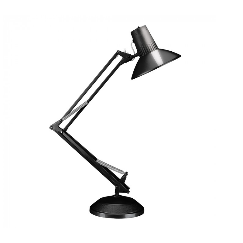 LSA-BL Equipoise Medium Desk Lamp in Black