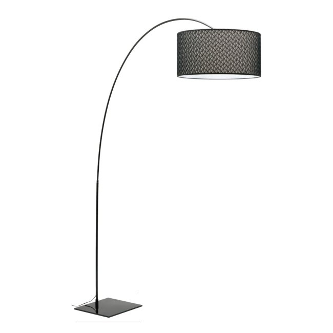 Product image of Thurlow Arch Floor Lamp with Shade in Black