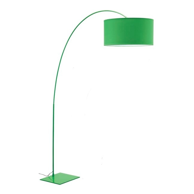Product image of Thurlow Arch Floor Lamp with Shade in Green