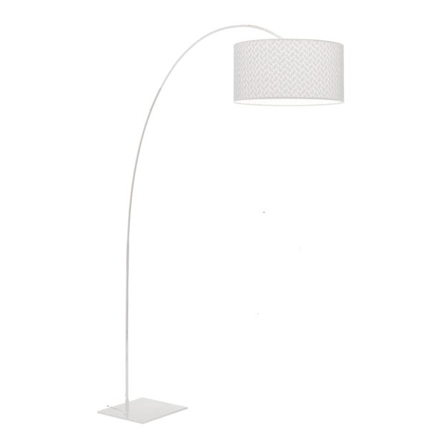Product image of Thurlow Arch Floor Lamp with Shade in White