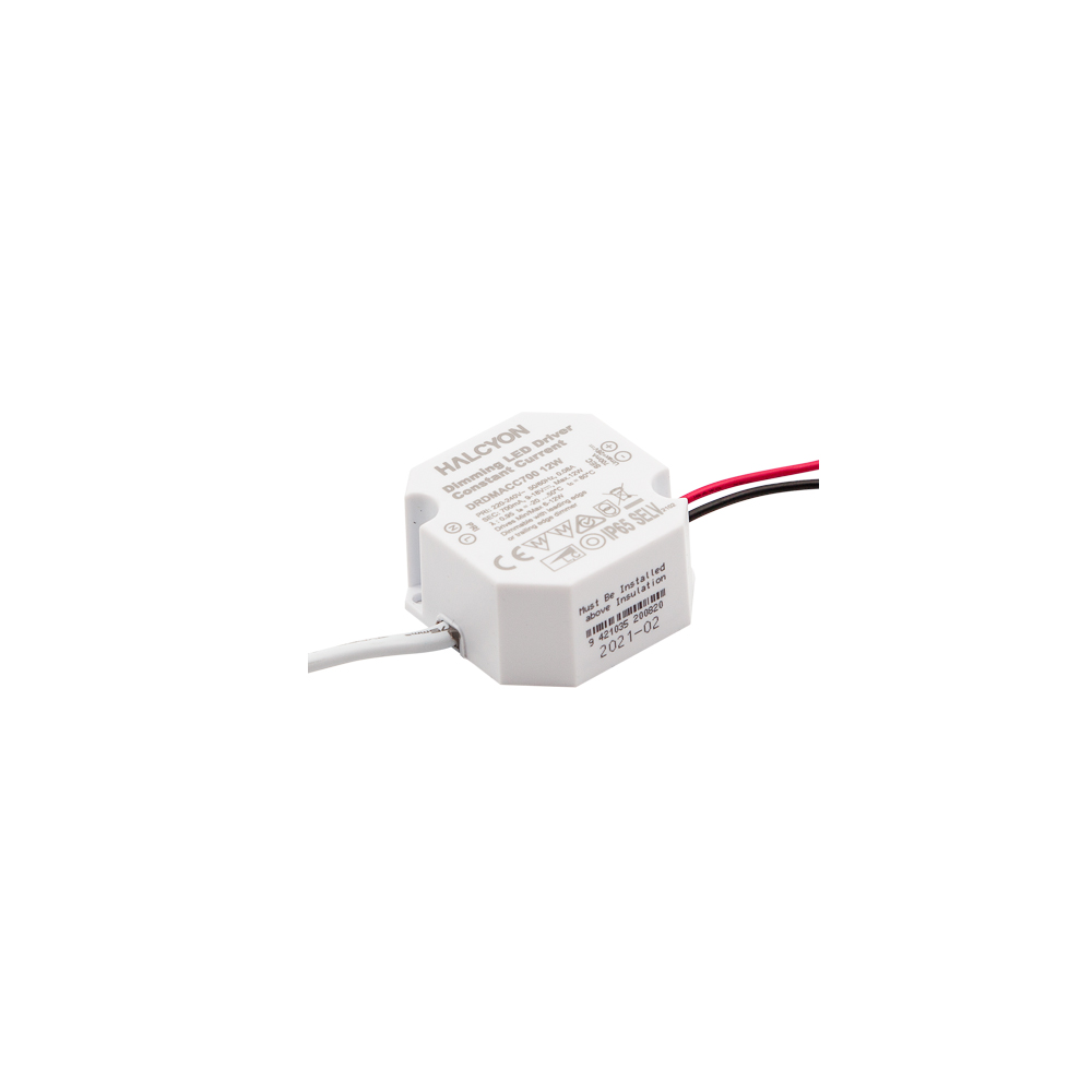 DRDMACC700 12W Dimmable IP67 700ma LED Driver