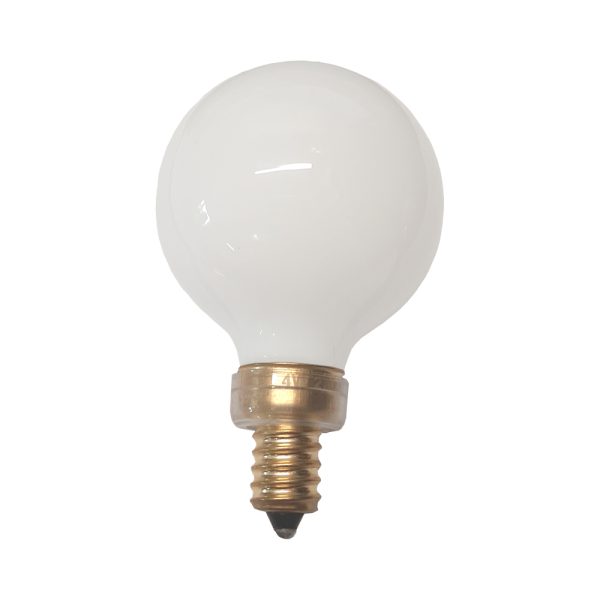 Fancy Round LED Lamp Opal E12 4W Dimmable | The Lighting Centre NZ