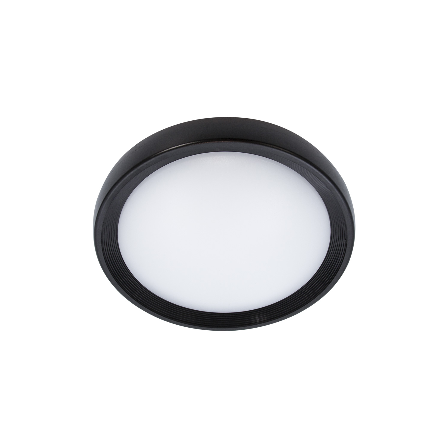 EX252 1CBB Exo Black LED Ceiling Button for Exterior