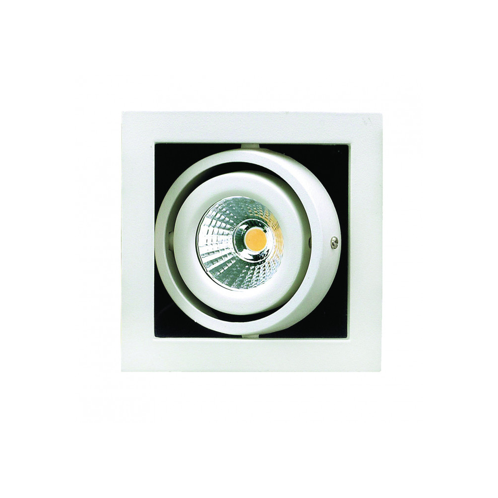 LDL-GIM1 Kit Gimbal White 110mm Square LED Downlight