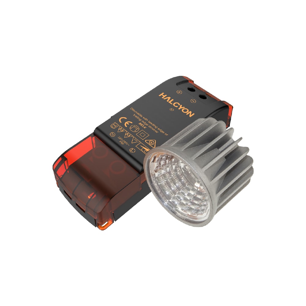 Product images of LED Module with LED Driver to suit existing halogen fittings