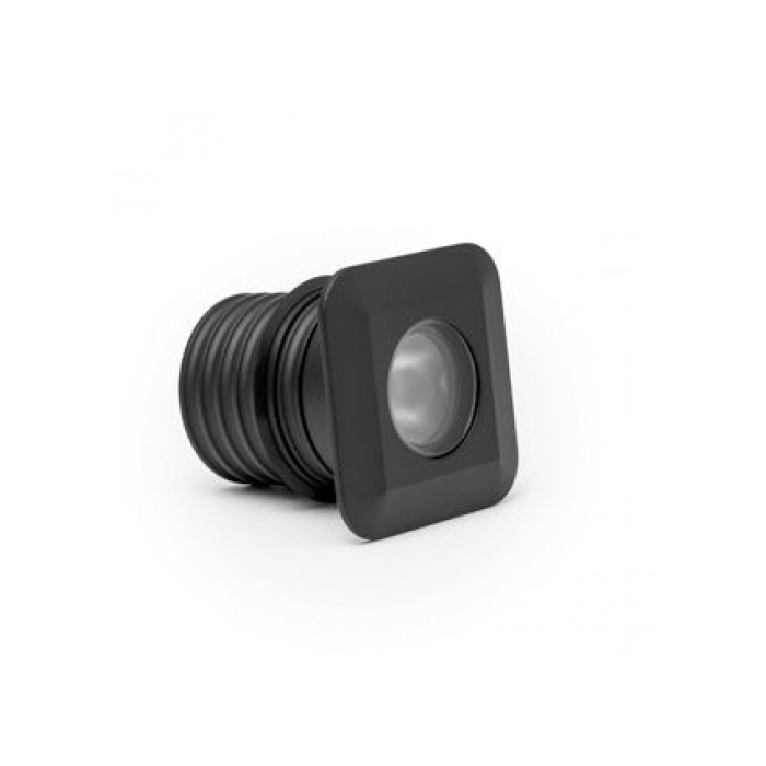 M1S Modux One Square LED Uplight and Deck Light Black
