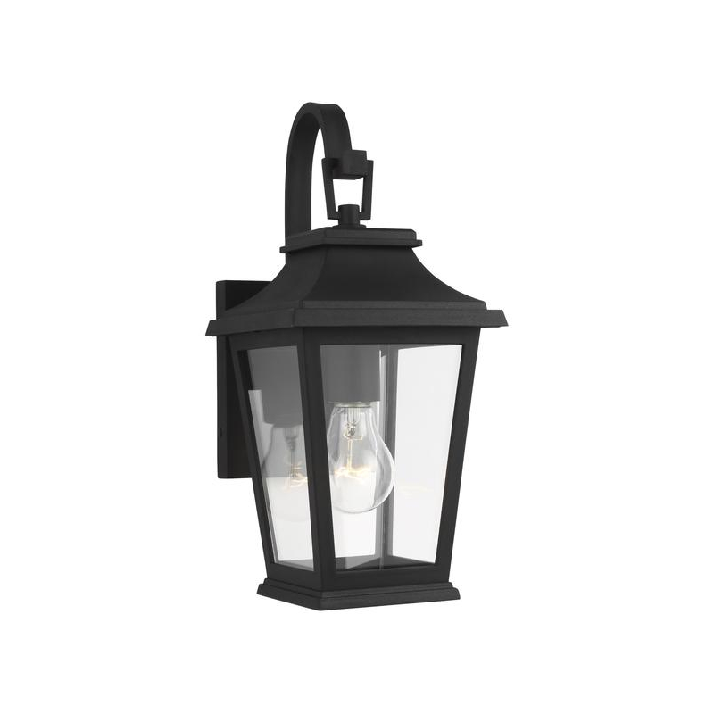 OL15400TXB - Warren Outdoor Wall Lantern Black