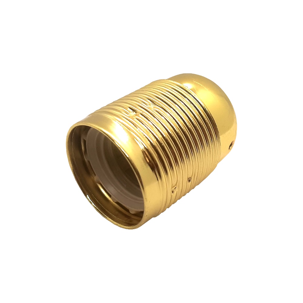 Product image of E27 Brass Lampholder