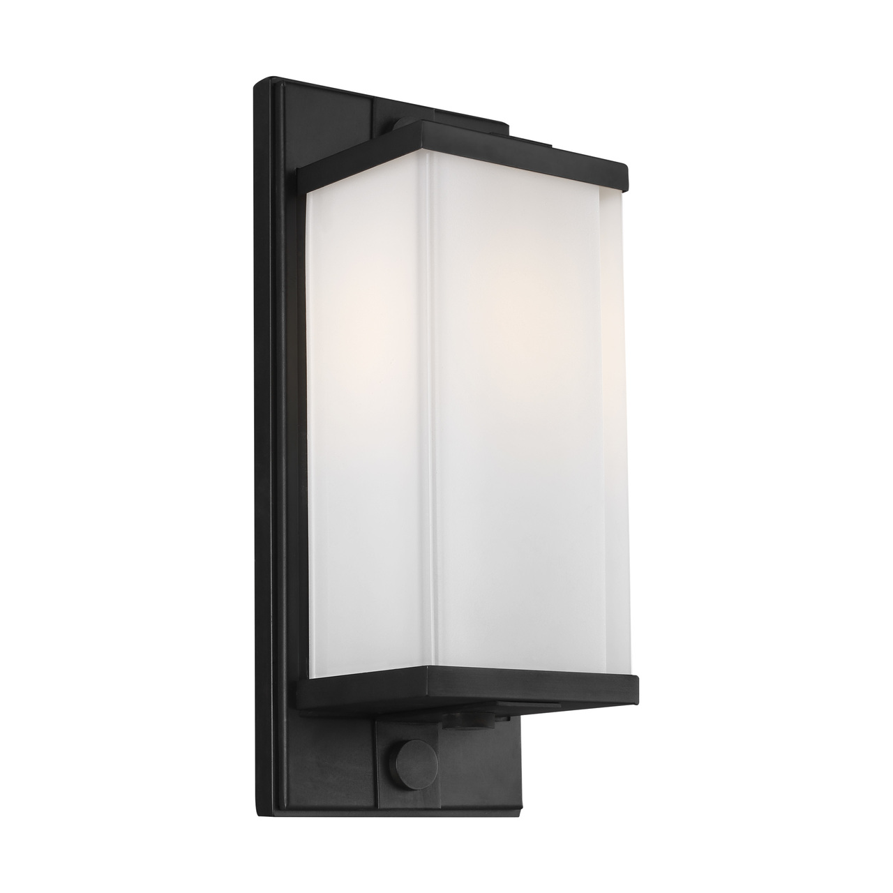 Logan Wall Light with White Glass