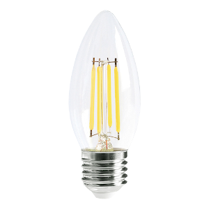 Add 10 x LED Candle Clear 4W Dimmable