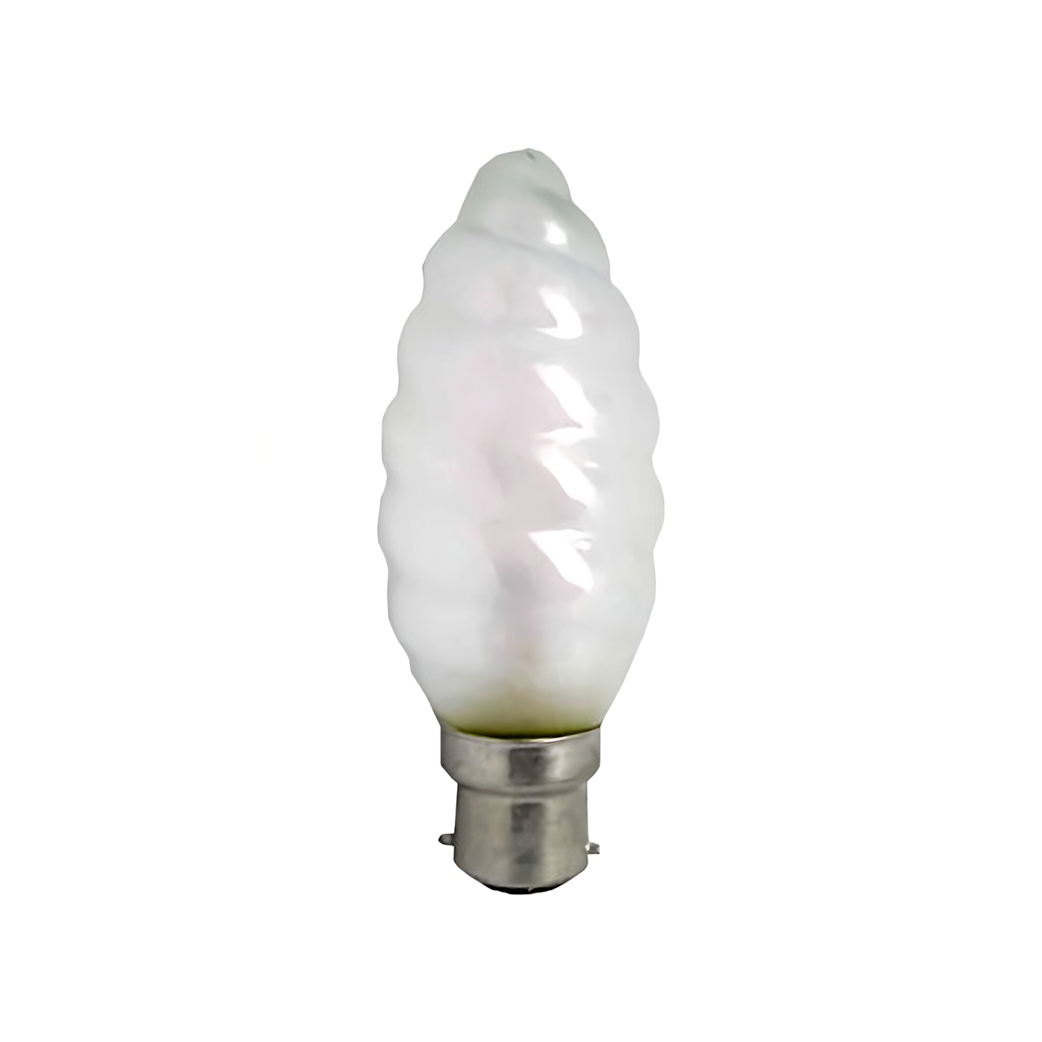Product image of BC 47mm Twisted Frosted Candle lamp 60W