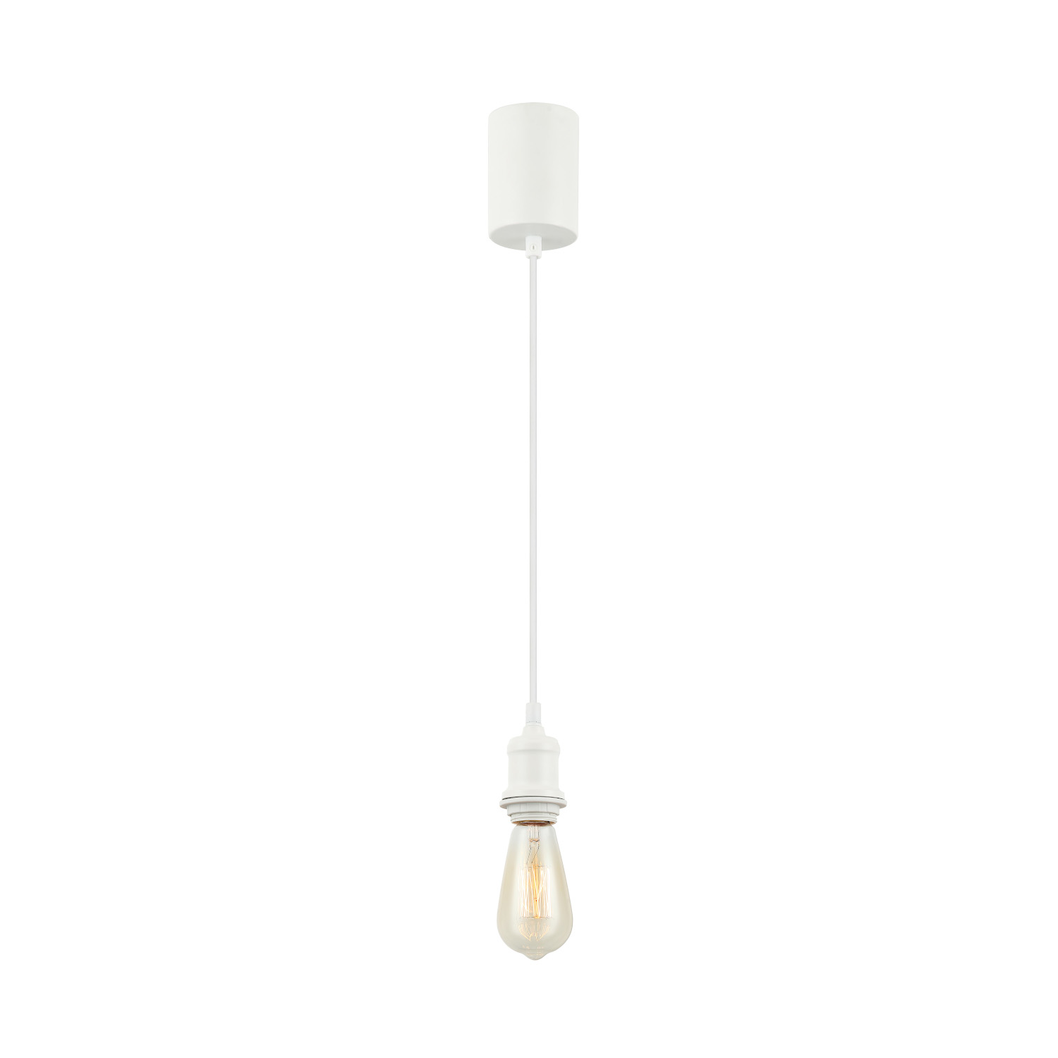 Product image of Vintage DIY White Mini Pendant for Bayonet Ceiling Roses