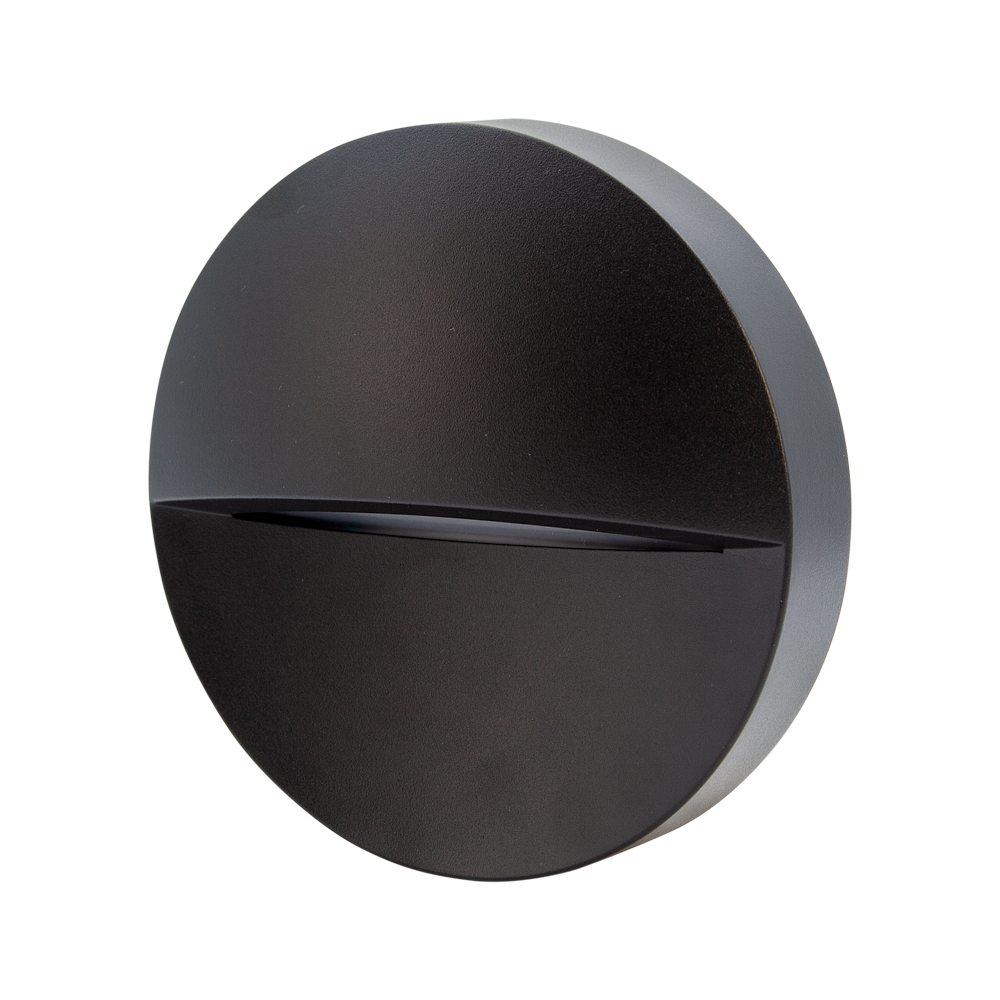 Product image of Round Black Surface Exterior Wall Light