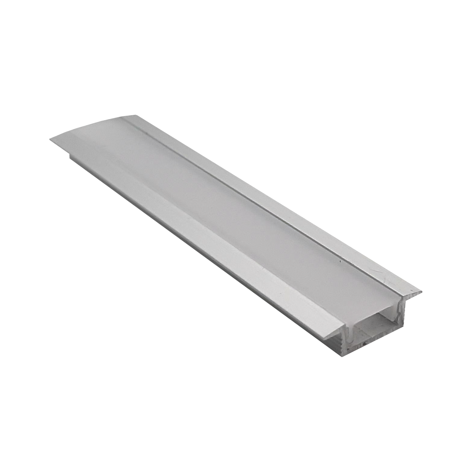 Product image of LXT13 Silver Shallow Extrusion with wings for LED Strip
