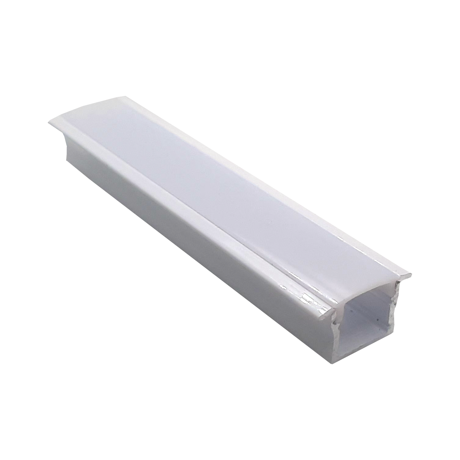 Product image of LXT14 White Deep Extrusion with Wings for LED Strip