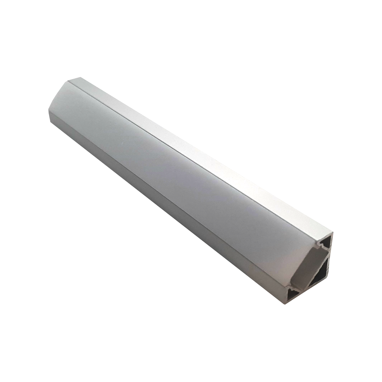 Product image of LXT15 Silver Angled Extrusion for LED Strip