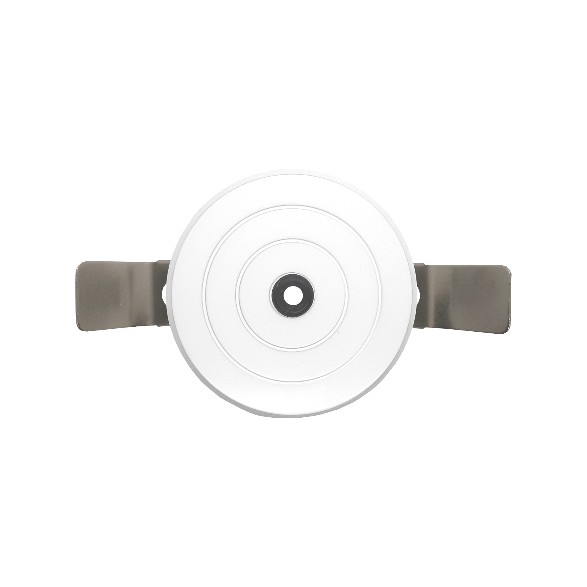 Product image of S105 White Recessed Cable Base Top Down