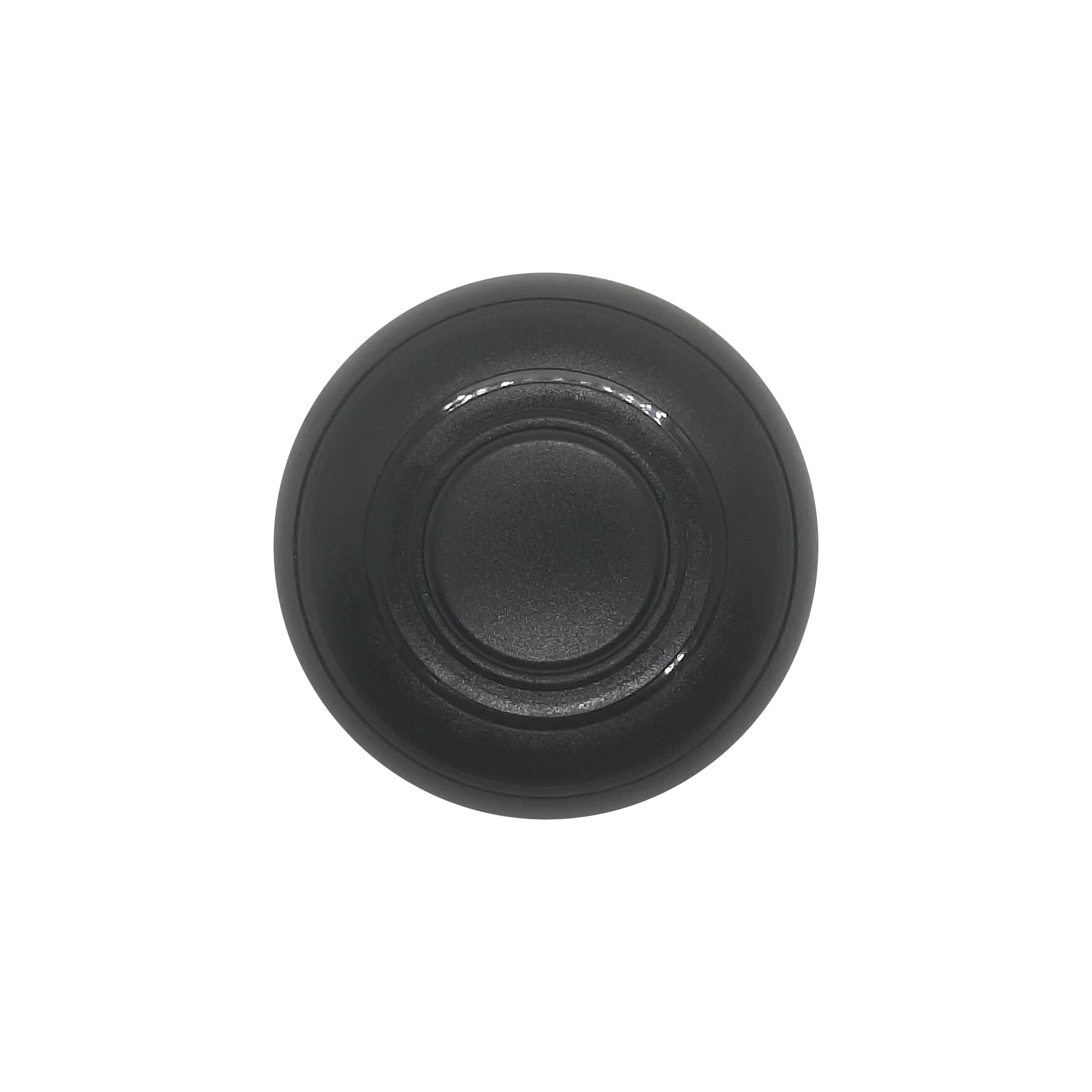 Product image of Black Inline Floor Switch, top down view