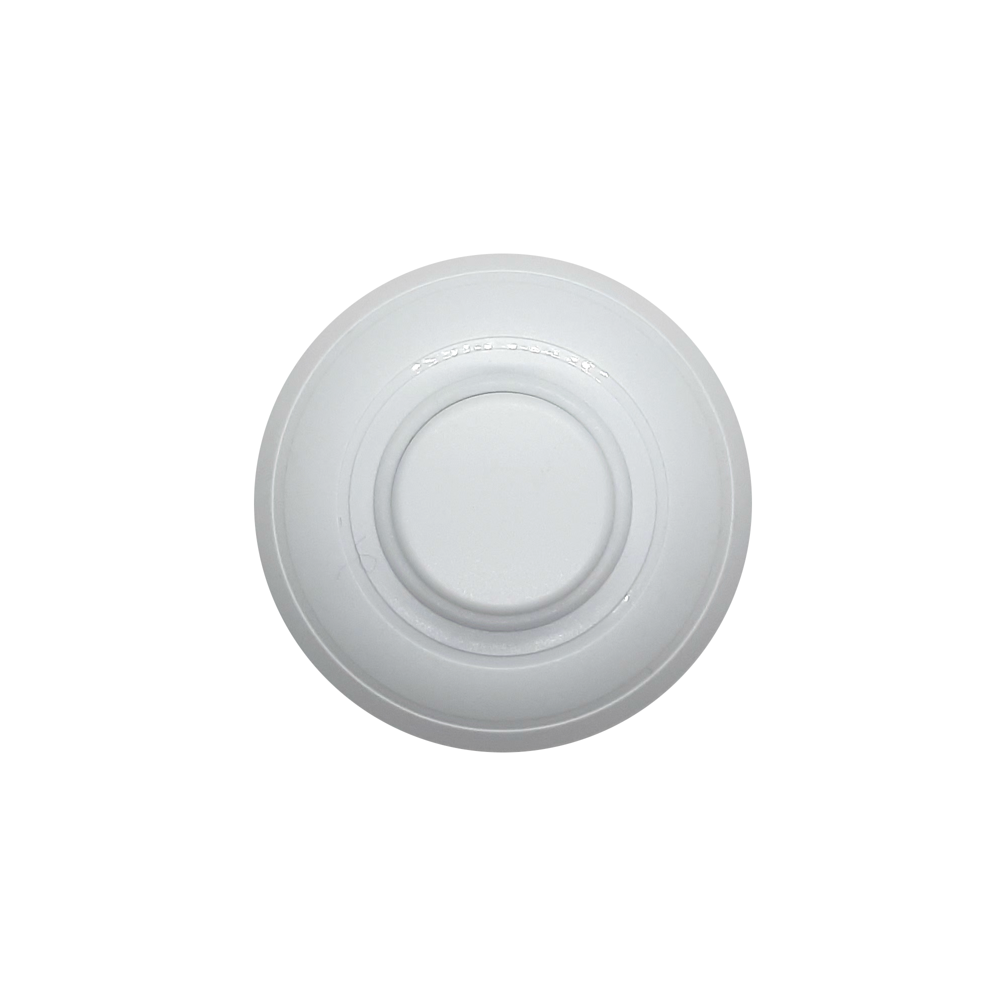 Product image of White Inline Floor Switch, top down view
