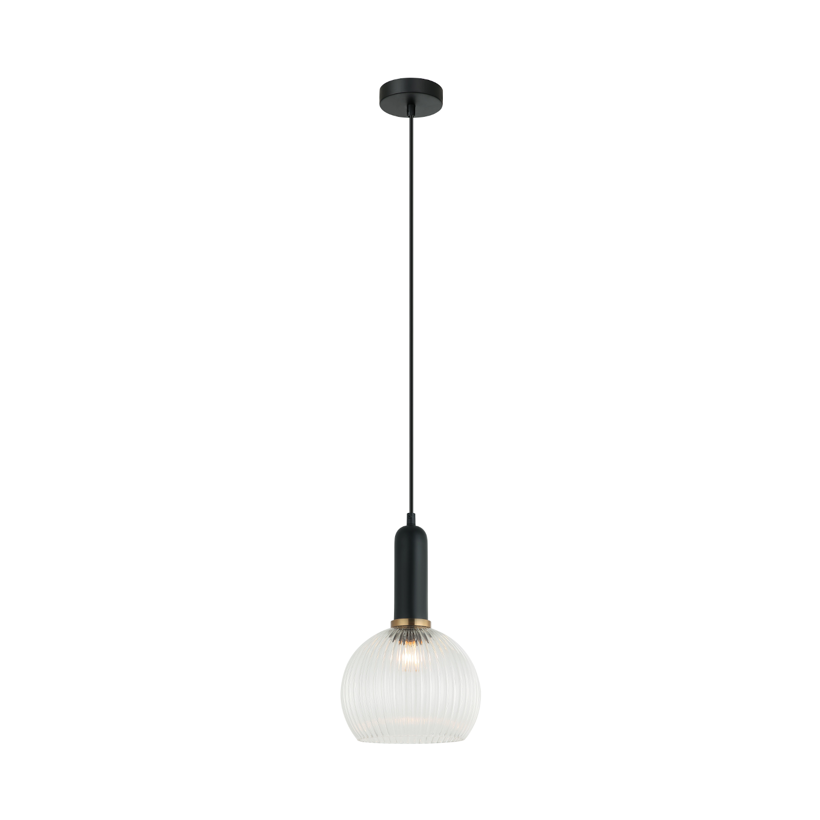 Product image of Murcatto Wine Black Mini Pendant with Clear Glass