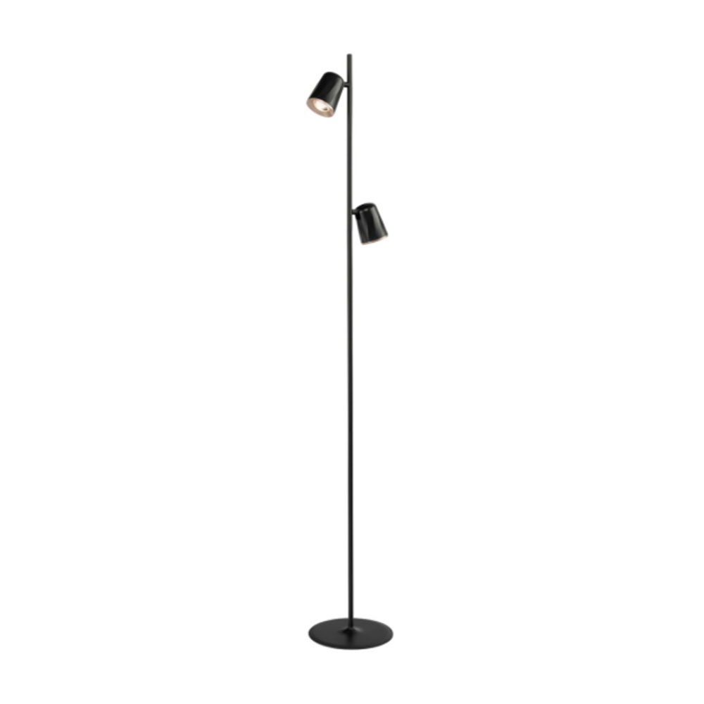 Product image of Kalla Twin LED Floor Lamp Black