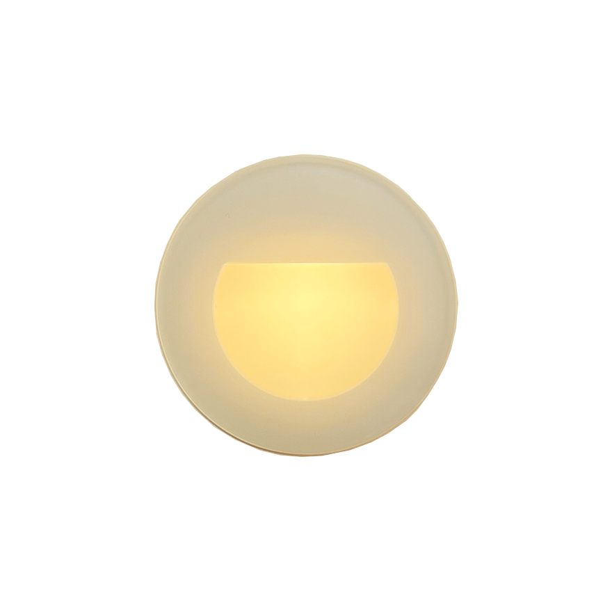 Product image of Escalier LED Glass Stair Light Round with Light On