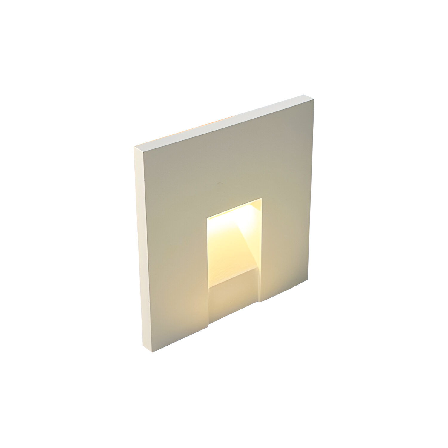 Product image of Magna LED Stair Light Square White with Light On