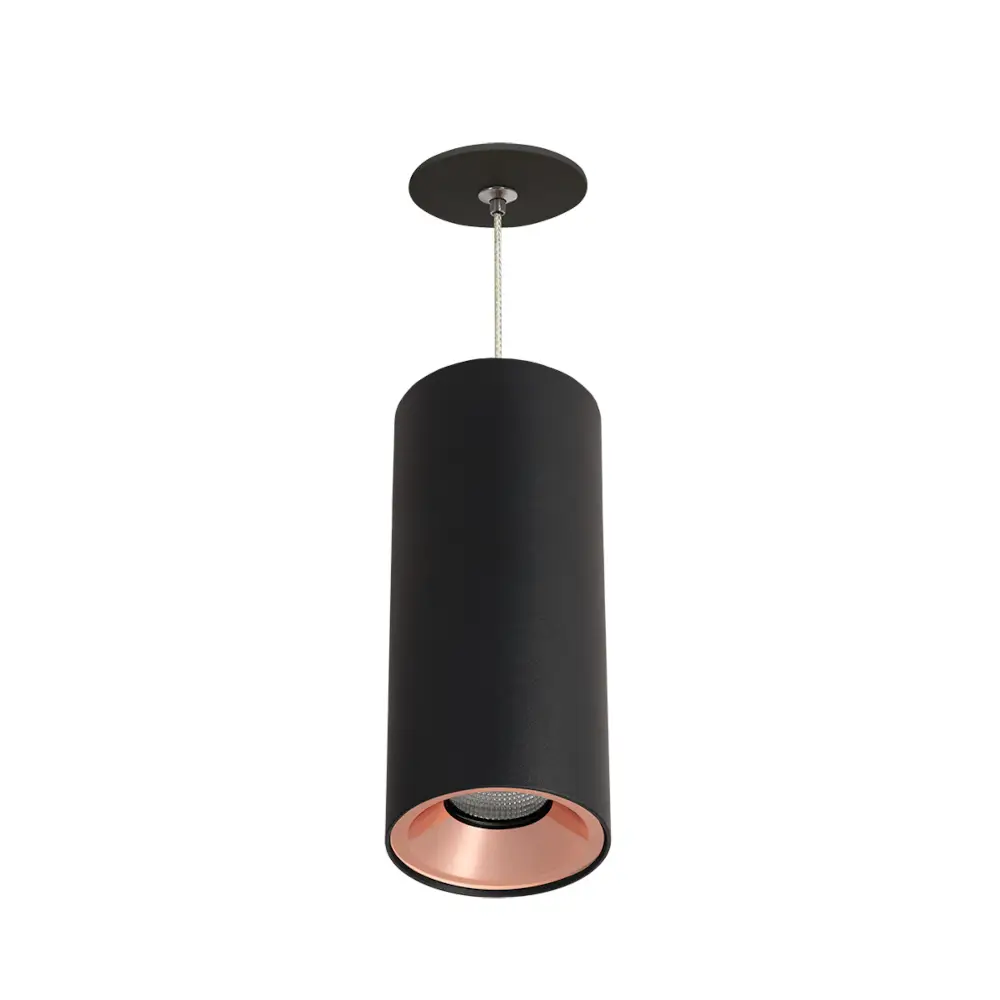 Product image of Zela Pendant Black with Copper Inner