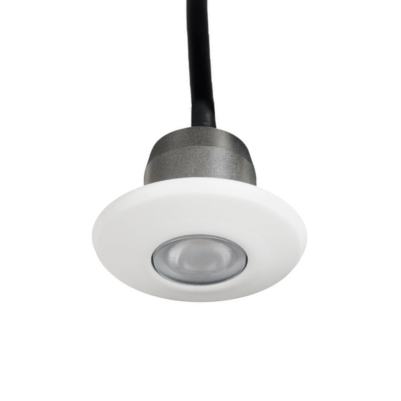 product image of miniled white downlight or uplight with spring mount