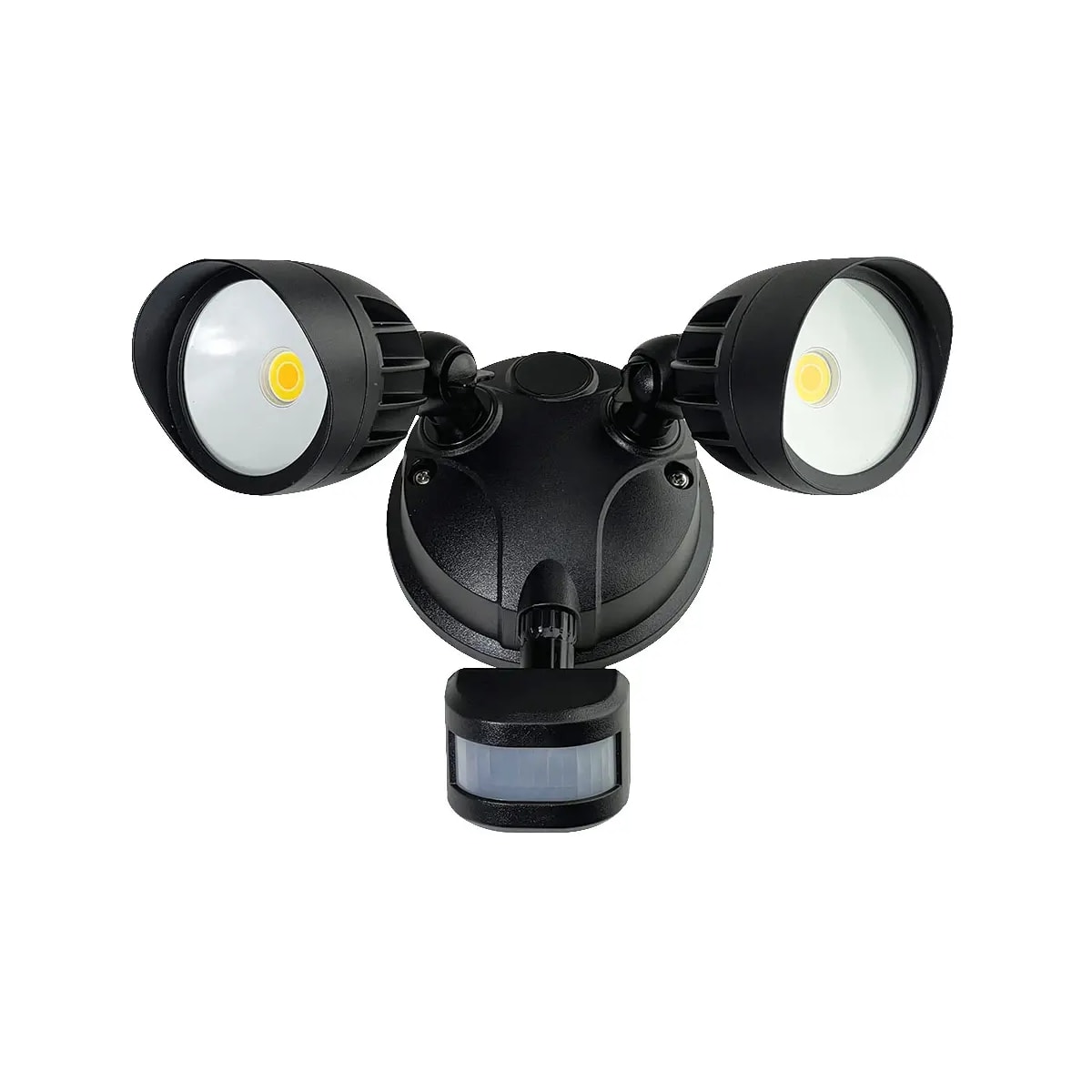 Product image of FL01 IP65 Black LED Twin Sensor Spotlight