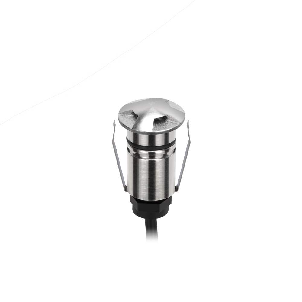 Product image of X30 Raydux Mini Facetted Deck Light 4-Way 1W LED Stainless