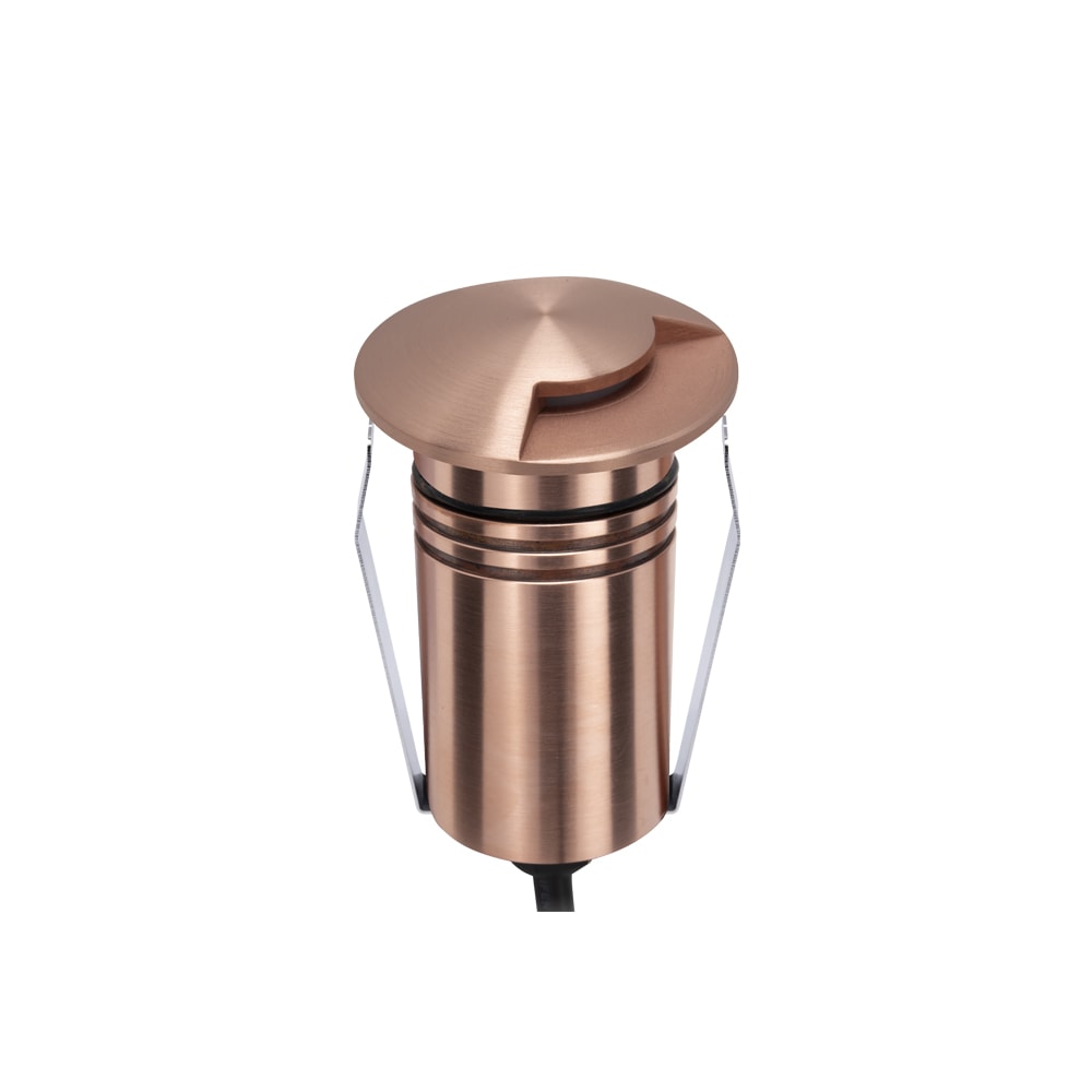 Product image of X57 Mariner Facetted Deck Light 1 Way Copper