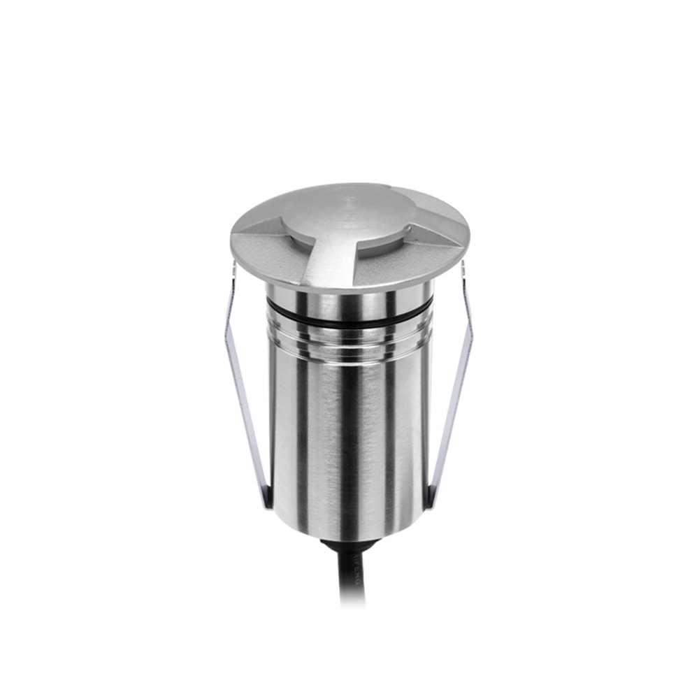 Product image of X59 Mariner Facetted Deck Light 3 Way Stainless