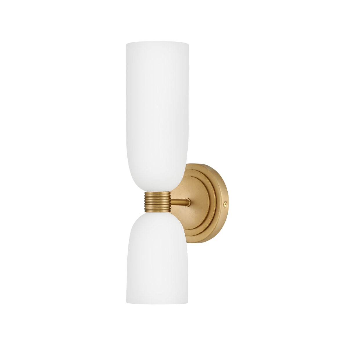 Product image of Tallulah Brass Wall Light with Opal Glass