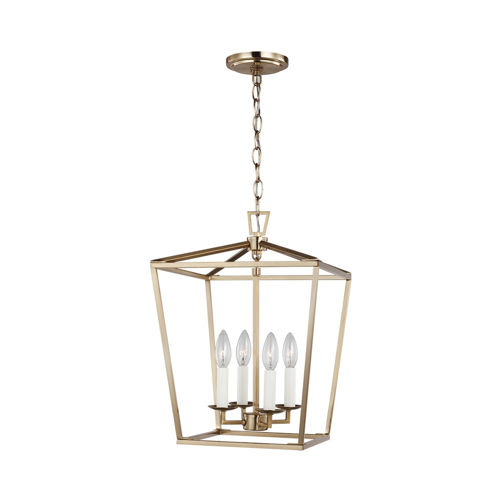 Product image of Dianna Open Frame Chandelier Satin Brass