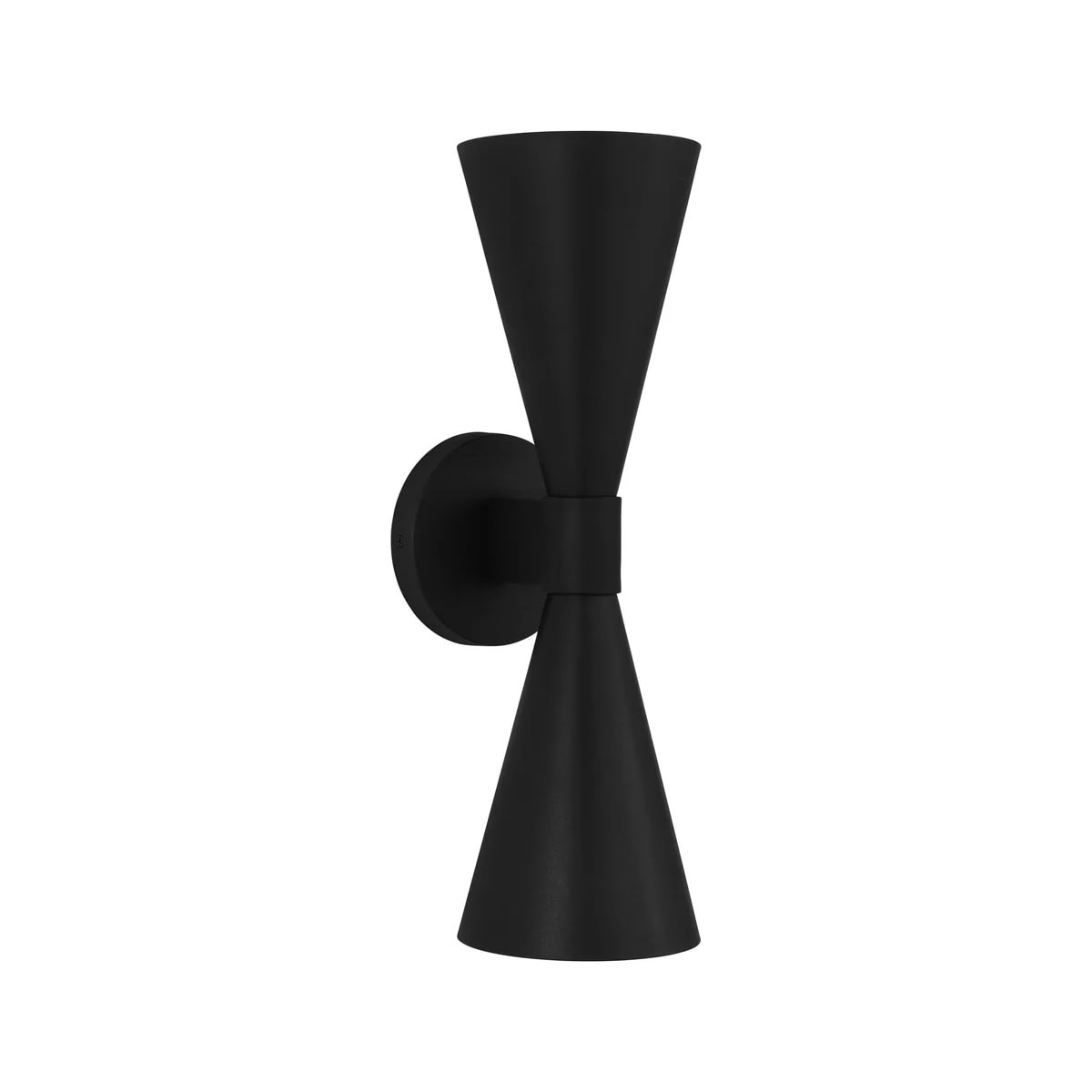 Product image of Albertine 2 Light Black Up Down Wall Light