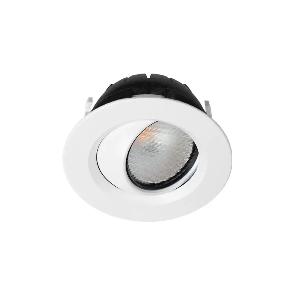 Product image of Zela Tilt Prismatic Lens LED Downlight White