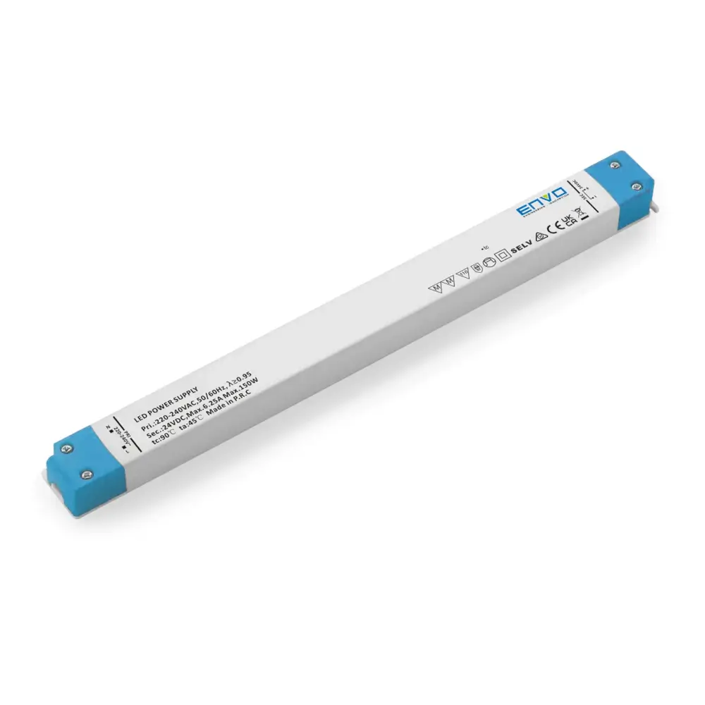 Product image of an Envo Constant Voltage Slim Driver 24V DC 150W