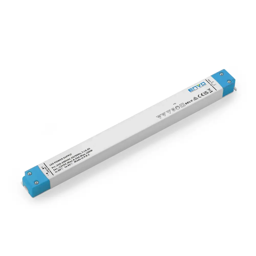 Product image of an Envo Constant Voltage Slim Driver 24V DC 100W