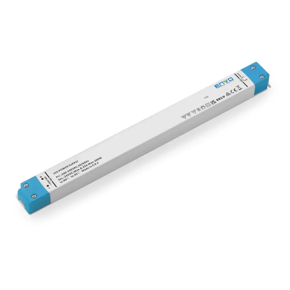 Product image of an Envo Constant Voltage Slim Driver 24V DC 200W