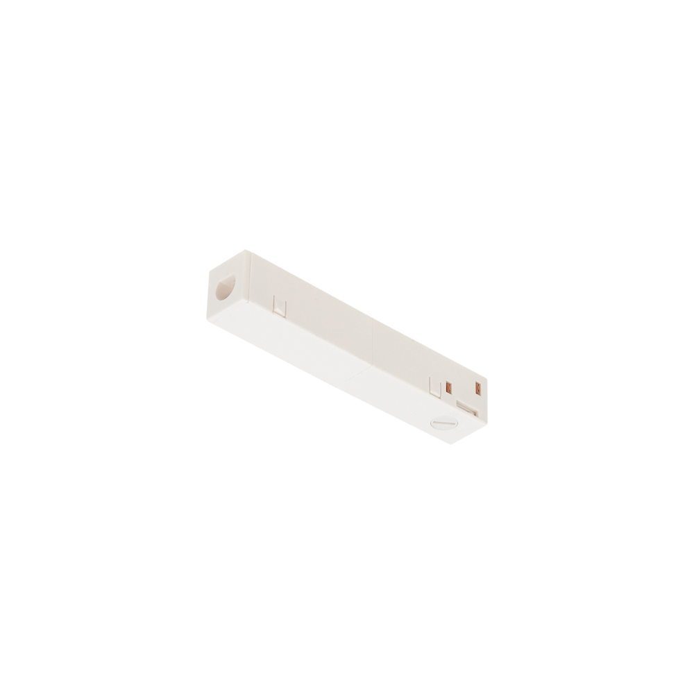 Product image of T800-LEC-LW 48V track Live End Connector White