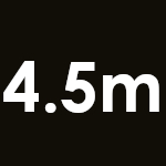 4.5m Length