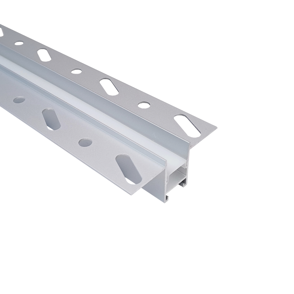 Product image of LXT25 Plaster Trimless Extrusion with recessed diffuser