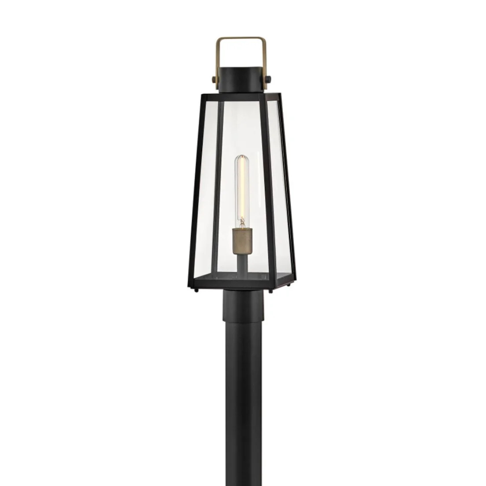 Product image of 82001BK Hugh Pole Lantern Black
