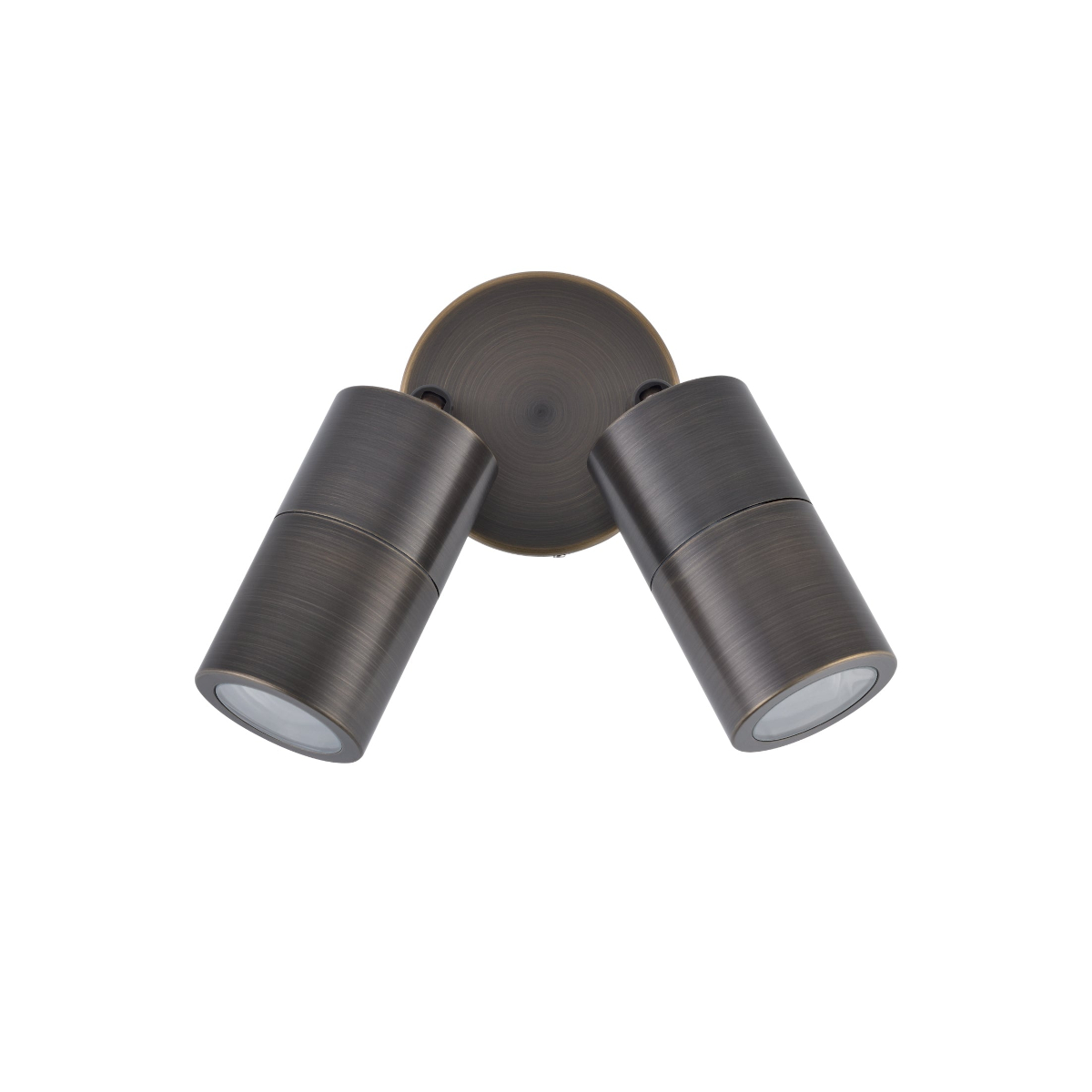 Product image of PG2ABR Twilight IP65 Twin Wall Spot Rustic Brass