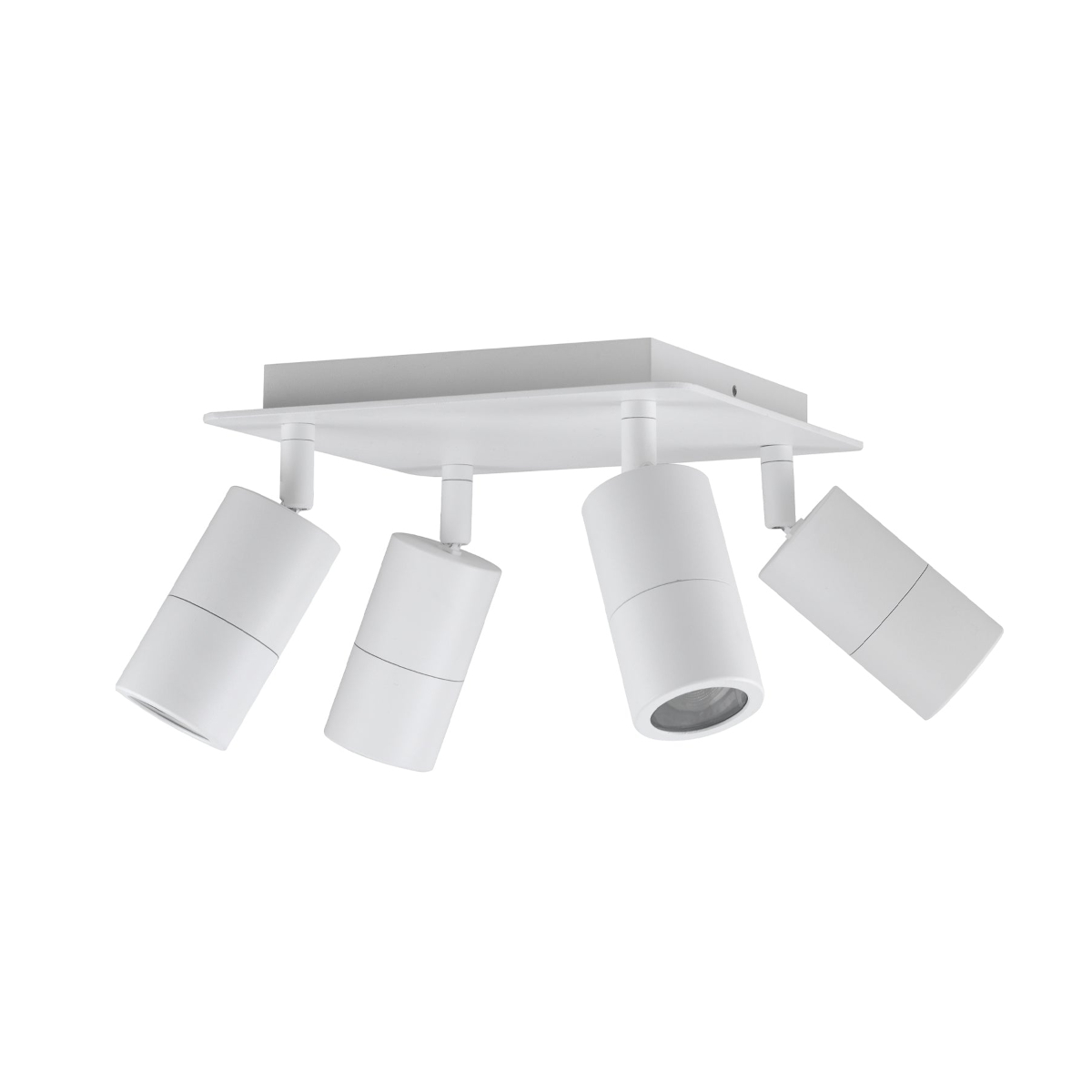 Product image of PG4SQWH Exterior 4 Spotllight on Square Pan White